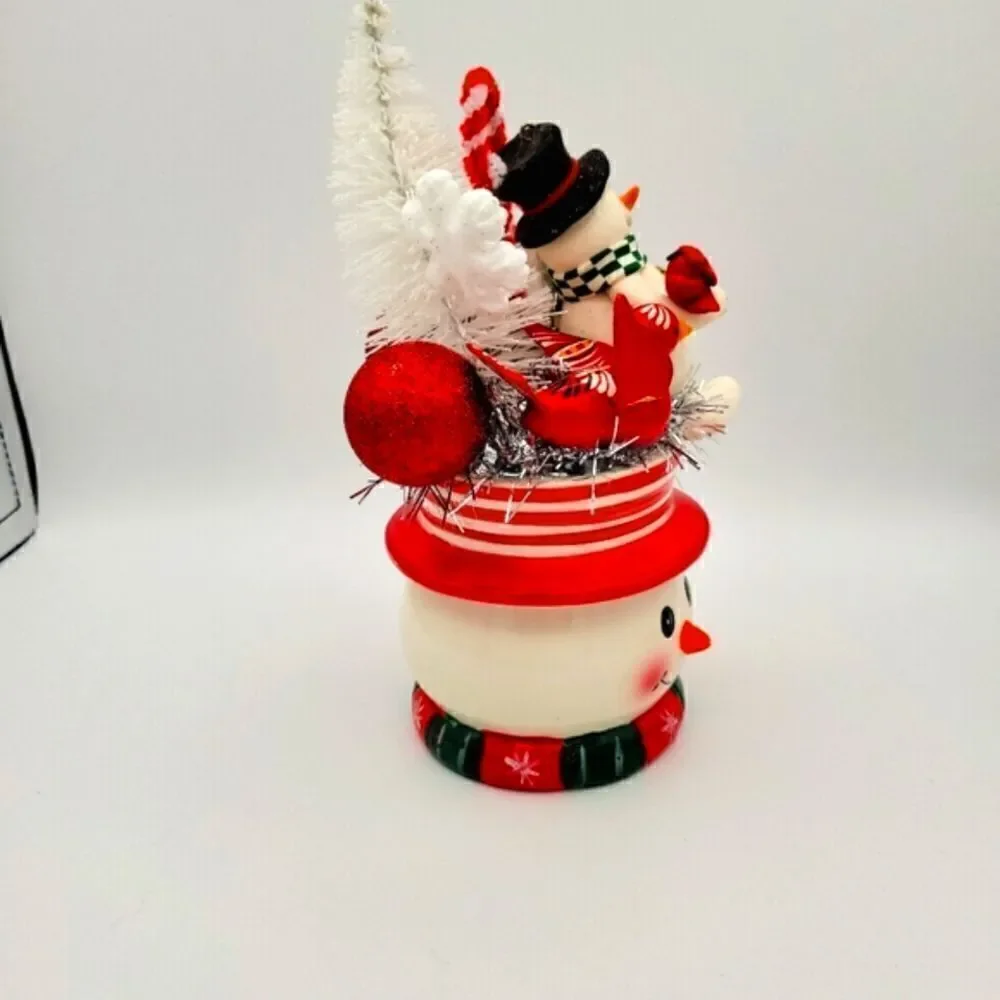 Vintage Frosty the Snowman Christmas Mug Assemblage